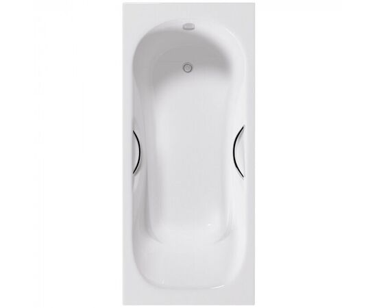 Ванна чугунная Delice Malibu 170х80 с отверстиями под ручки DLR230630R_