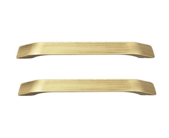 Ручки для чугунных ванн бронза антик скобообразные Delice серия Elite, комплект 2 шт_