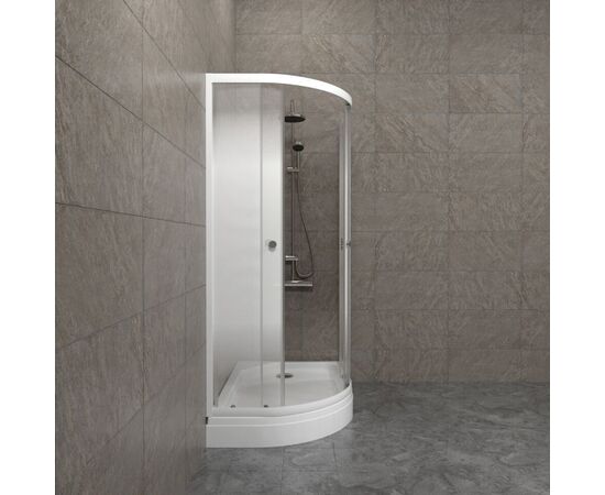 Душевой уголок Triton Коралл 80х120х191.5 профиль белый_, изображение 5