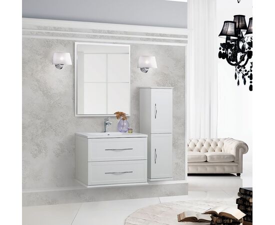 Зеркало CEZARES TIFFANY 45040 Bianco Opaco 59х90 см_, изображение 3