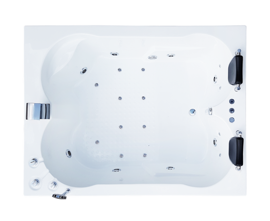 Акриловая ванна Royal Bath Hardon De Luxe 200x150 с гидромассажем_, изображение 7