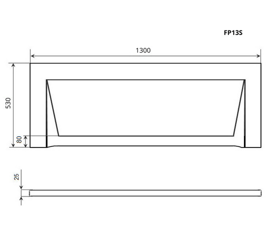 Фронтальная панель для ванн Timo ROHA1370 FP13S_, изображение 2