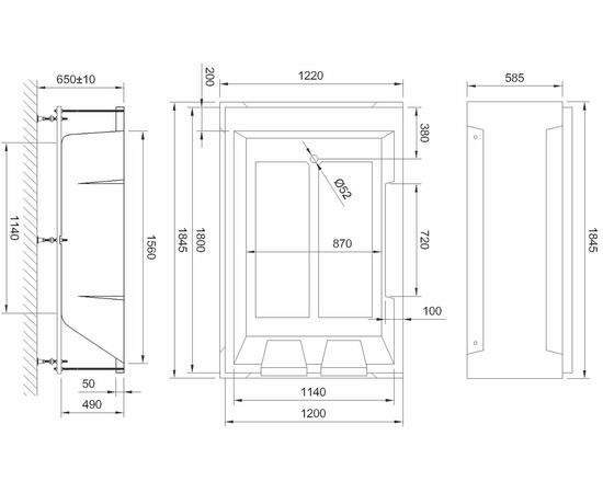 Гидромассажная ванна Royal Bath TRIUMPH COMFORT 180х120х65_, изображение 2