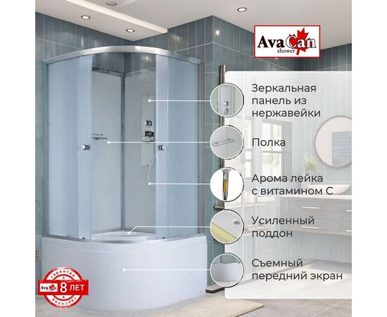 Душевая кабина AvaCan D5010 N без крыши_, изображение 2