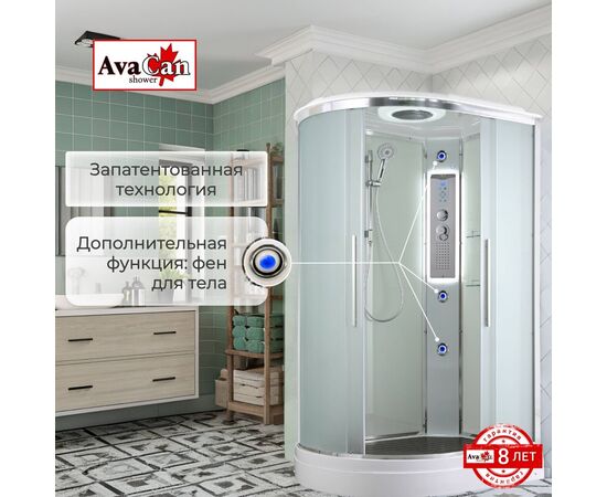 Душевая кабина AvaCan EM2811RLED_, изображение 4
