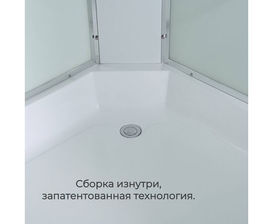 Душевая кабина AvaCan EM3090LEDT прозрачная_, изображение 6