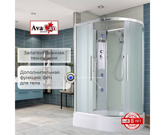 Душевая кабина AvaCan EM3912LN без крыши_, изображение 6