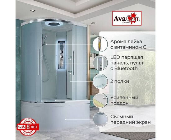 Душевая кабина AvaCan EM5811RLED_, изображение 2