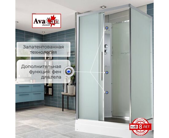 Душевая кабина AvaCan KD2911N без крыши_, изображение 13
