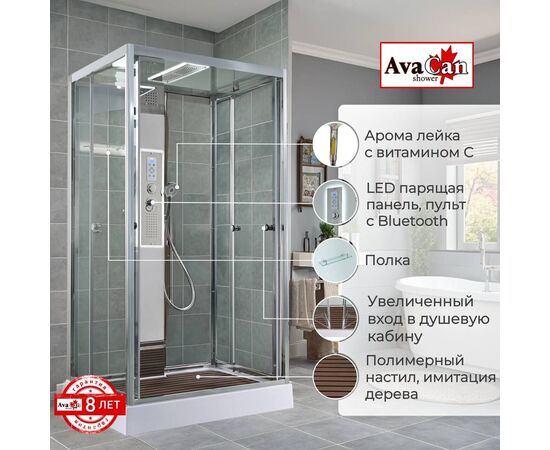 Душевая кабина AvaCan Z1912LED_, изображение 2