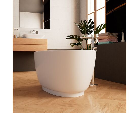 Ванна Frank F6016 White отдельностоящая 160х80х59 см_, изображение 4