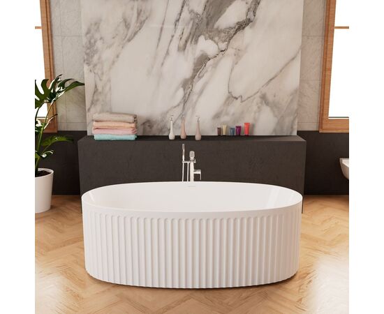 Ванна Frank F7001 White отдельностоящая 170х80х58 см_