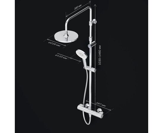 Душевая система Am.Pm X-Joy F0785A400_, изображение 12