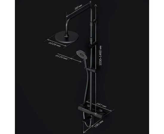 Душевая система Am.Pm X-Joy F0785A522_, изображение 12