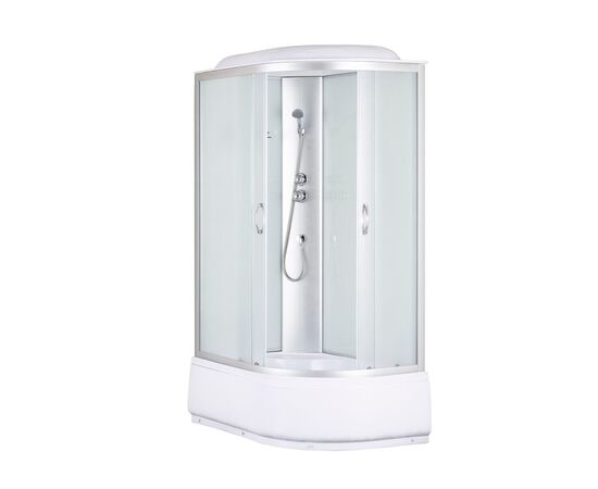 Душевая кабина Taliente TA-12080M(L) 120х80х215 см асимметричная левая матовая, Стекло: Матовое, Установка: Левая_