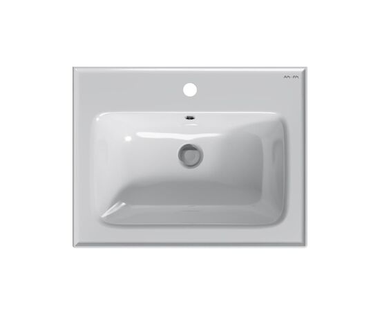 Раковина мебельная AM.PM X-Joy M85AWCC0602WG64 керамическая 60 см встраиваемая_, изображение 2