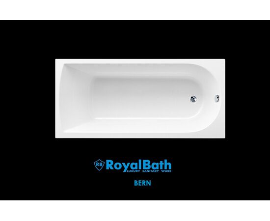 Акриловая ванна Royal Bath BERN RB974102 180x70x58, Размер: 180x70_, изображение 3