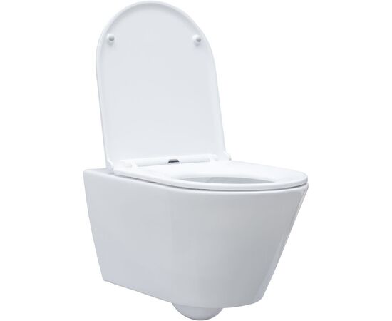 Подвесной унитаз без сиденья Aquanet Lake LAKE-W белый_, изображение 5