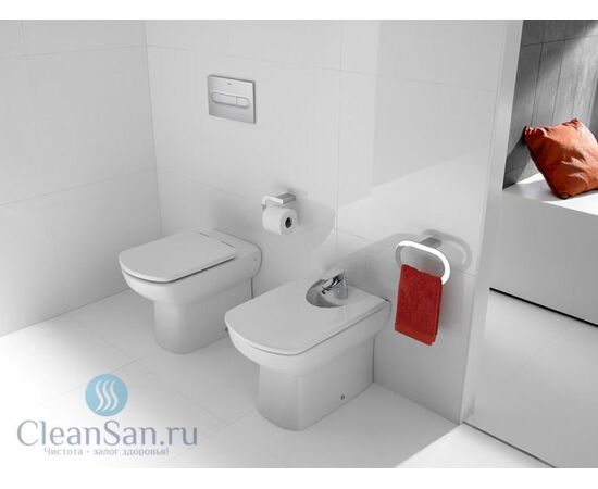 Унитаз приставной Roca Dama Senso Compacto 347517000_, изображение 4