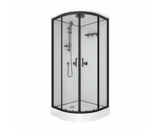 Душевая кабина Triton Прайм-Блэк 90х90А М3 Щ0000071582, Профиль: Черный_, изображение 2
