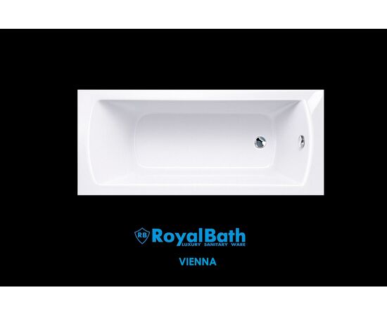Акриловая ванна Royal Bath VIENNA RB953505 170x75x63, Размер: 170x75_, изображение 3