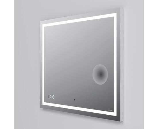 Универсальное зеркало AM.PM M91AMOX0803WG с контурной Led-подсветкой часами и косметическим зеркалом 80_, изображение 8