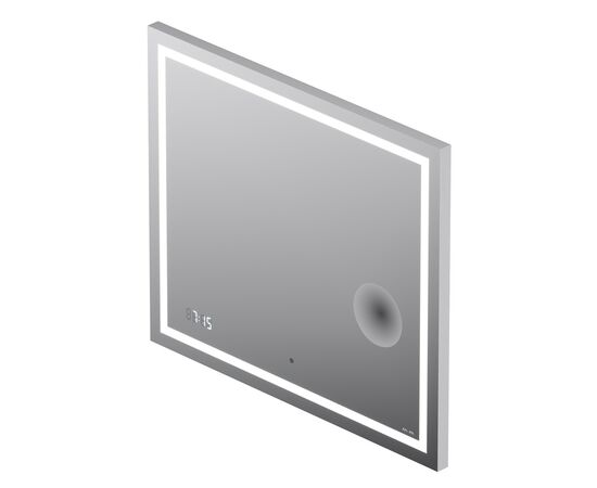 Универсальное зеркало AM.PM M91AMOX0803WG с контурной Led-подсветкой часами и косметическим зеркалом 80_, изображение 10