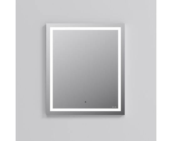 Зеркало AM.PM Gem M91AMOX0601WG универсальное настенное с контурной LED-подсветкой 60 см_, изображение 2