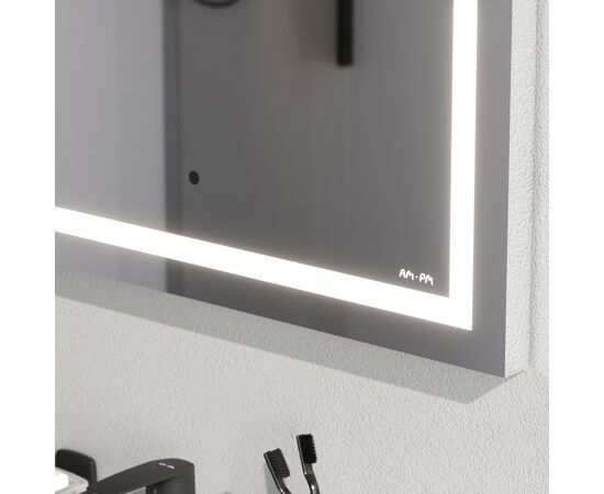 Зеркало AM.PM Gem M91AMOX0601WG универсальное настенное с контурной LED-подсветкой 60 см_, изображение 6