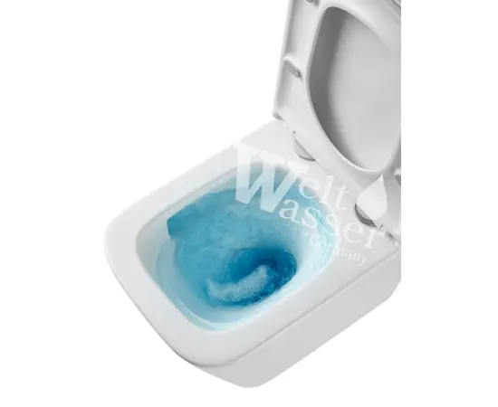 Унитаз подвесной WeltWasser WW GELBACH 043 GL-BL черный глянцевый_, изображение 3
