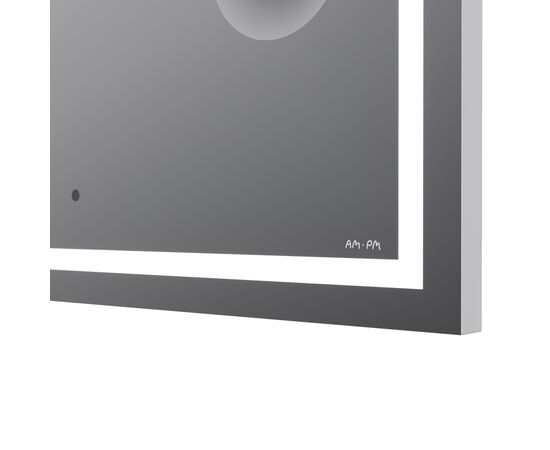 Универсальное зеркало AM.PM M91AMOX0803WG с контурной Led-подсветкой часами и косметическим зеркалом 80_, изображение 9