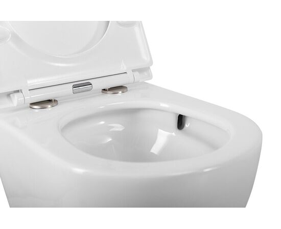 Унитаз подвесной безободковый с сиденьем CEZARES RELAX CZR-38088-49-TH-TOR/SC_, изображение 8