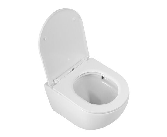 Унитаз подвесной безободковый с сиденьем CEZARES RELAX CZR-38088-49-TH-TOR/SC_, изображение 4