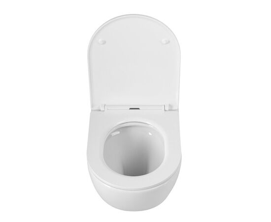 Унитаз подвесной безободковый с сиденьем CEZARES RELAX CZR-38088-49-TH-TOR/SC_, изображение 5