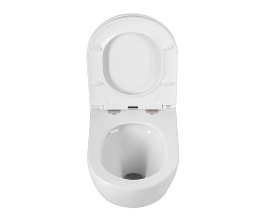 Унитаз подвесной безободковый с сиденьем CEZARES RELAX CZR-38088-49-TH-TOR/SC_, изображение 7
