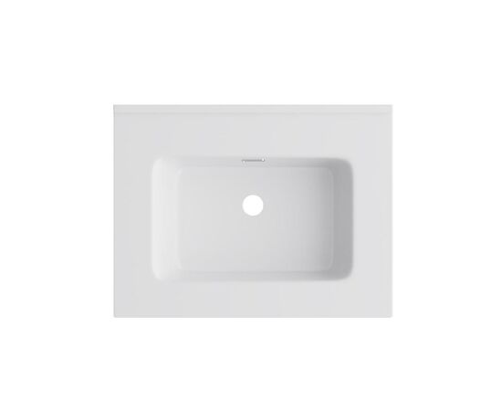 Раковина мебельная AM.PM Sense M7BWCC0602WG керамическая 60 см встроенная белый глянец_
