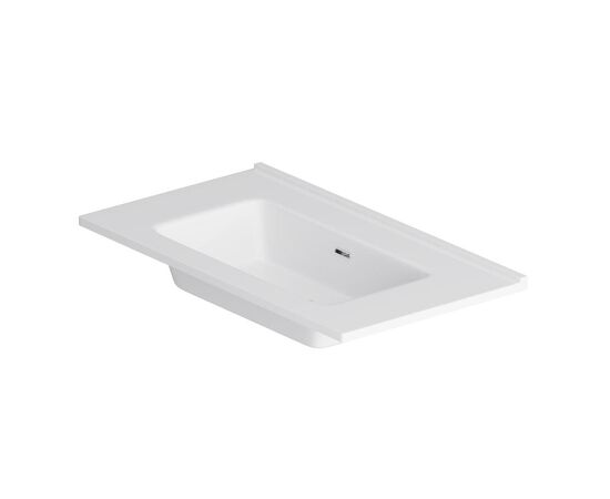 Раковина мебельная AM.PM Sense M7BWCC0802WG керамическая 80 см встроенная белый глянец_, изображение 2