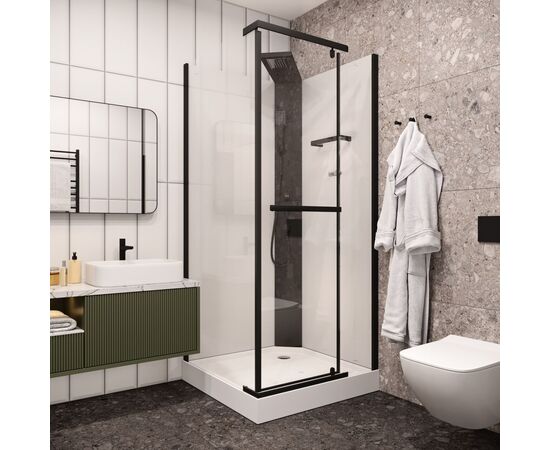 Кабина душевая Ceruttispa MiMi90B 90x90x215-225_, изображение 2