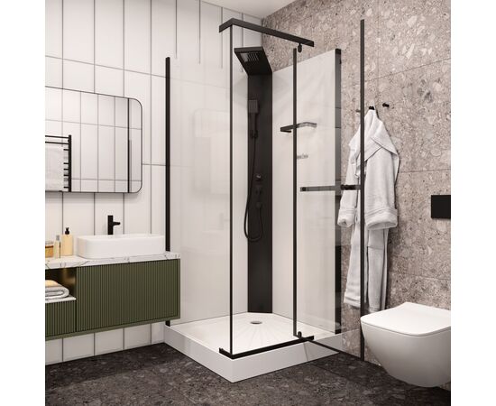 Кабина душевая Ceruttispa MiMi90B 90x90x215-225_, изображение 3