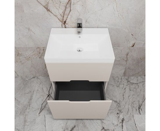 Тумба напольная Style Line Матис ЛС-00002431 60 под ASTI 60 2 ящика крем эмаль_, изображение 4