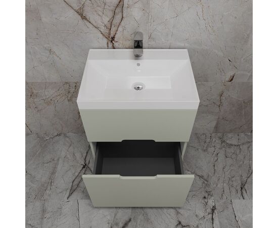 Тумба напольная Style Line Матис ЛС-00002432 60 под ASTI 60 2 ящика олива эмаль_, изображение 4