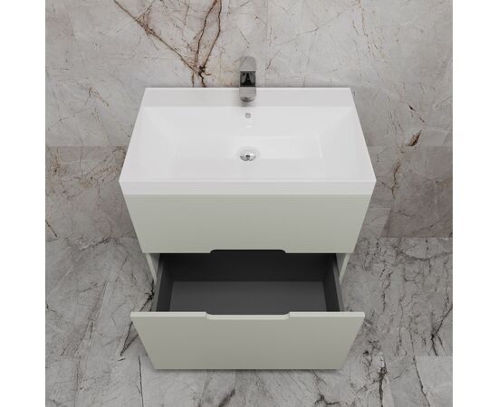 Тумба напольная Style Line Матис ЛС-00002435 70 под ASTI 70 2 ящика олива эмаль_, изображение 4