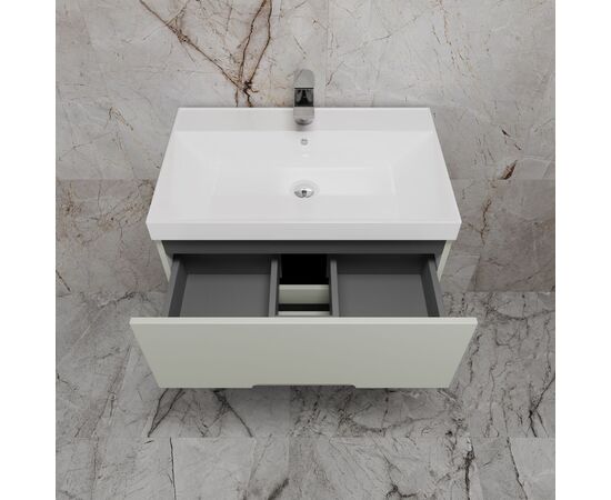 Тумба напольная Style Line Матис ЛС-00002435 70 под ASTI 70 2 ящика олива эмаль_, изображение 3