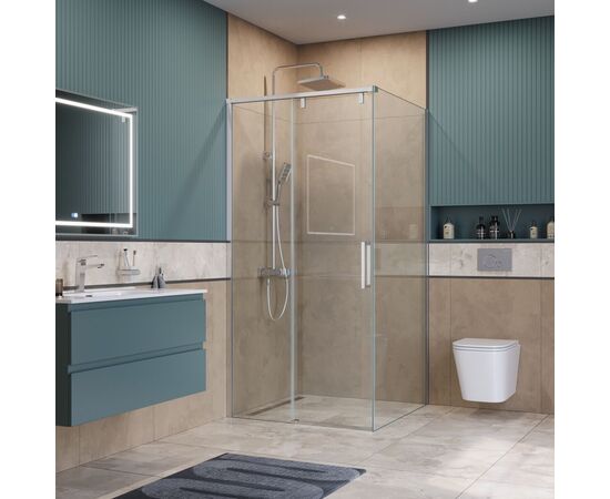 Душевой уголок BelBagno SOFT_CLOSE-1-A-1-100-C-Cr_, изображение 3