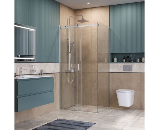 Душевой уголок BelBagno SOFT_CLOSE-2-AH-1-110/80-C-Cr_, изображение 4