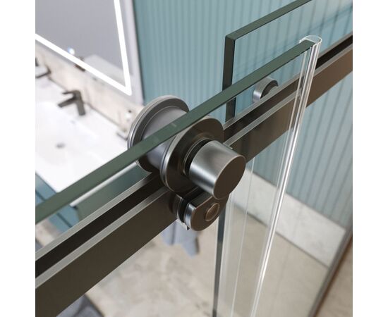 Душевой уголок BelBagno SOFT_CLOSE-2-AH-1-100/80-C-GM_, изображение 6