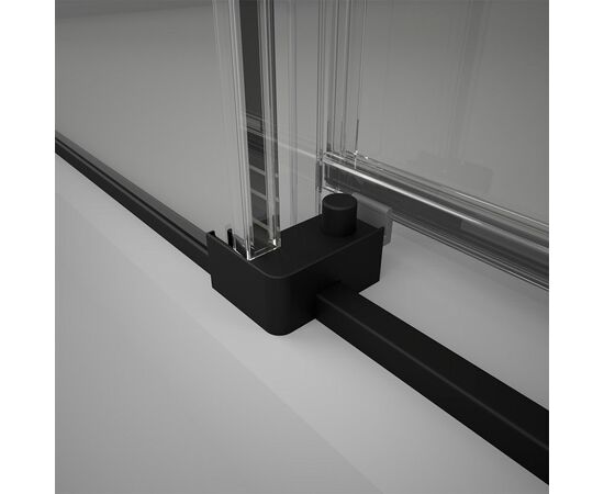 Душевая дверь Veconi Vianno VN-75B 1200x2000 черный матовый стекло прозрачное_, изображение 2