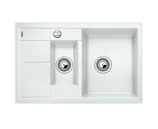 Кухонная мойка Blanco Metra 6S Compact Silgranit PuraDur белая 513468_