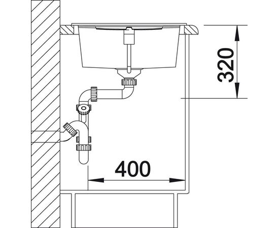 Кухонная мойка Blanco Metra XL 6S белая 515280_, изображение 6
