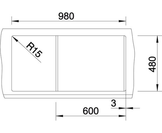 Кухонная мойка Blanco Metra XL 6S белая 515280_, изображение 7